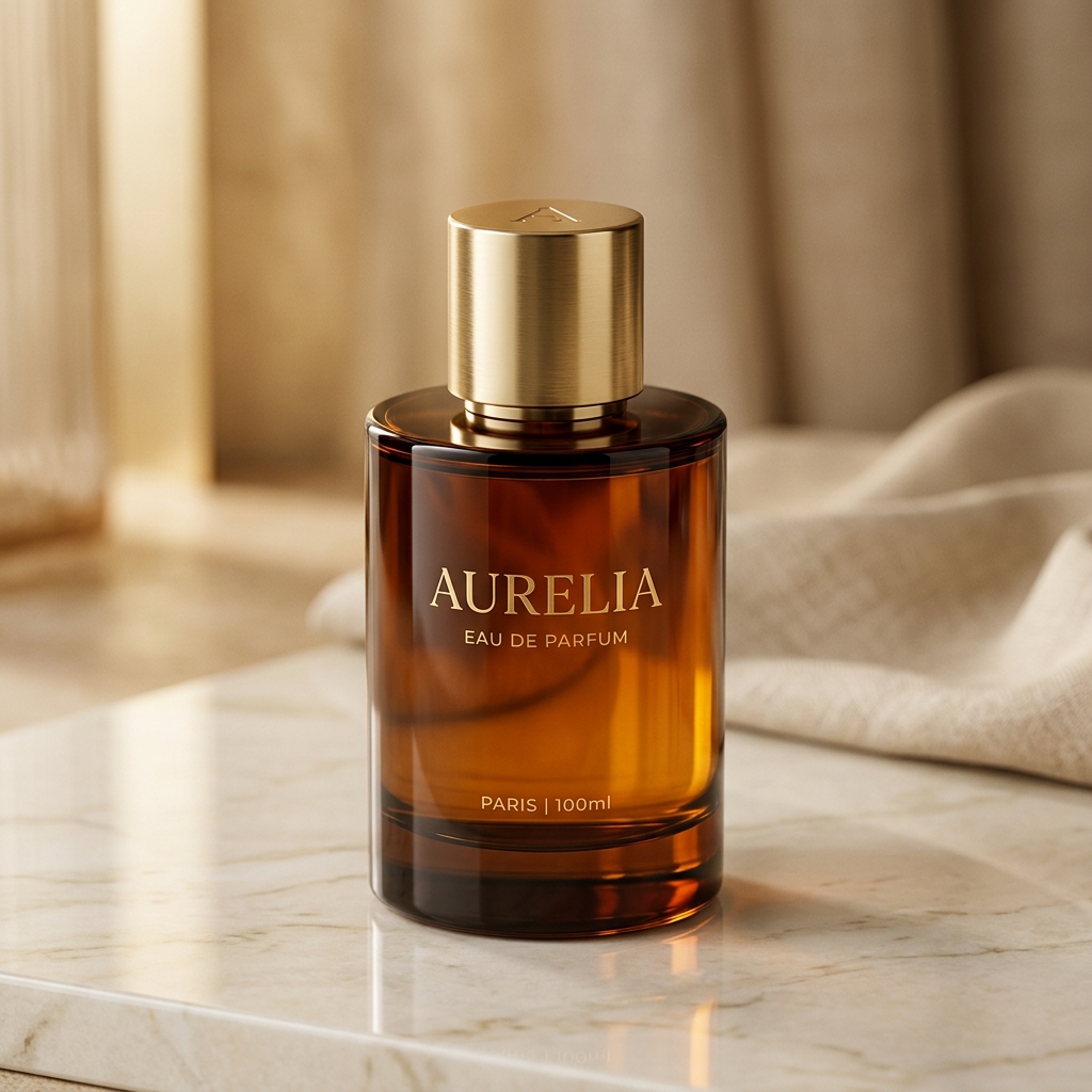 AURA Luxury Perfume Bottle